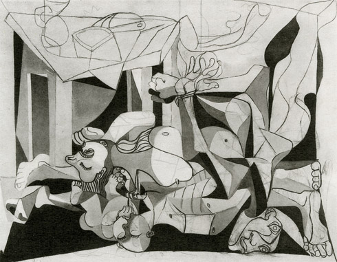 Pablo Picasso, The Charnel House (Le charnier), Grands-Augustins, Paris, 1944–45