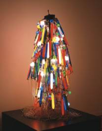 Tanaka Atsuko, Electric Dress, 1956 (refabricated 1986)